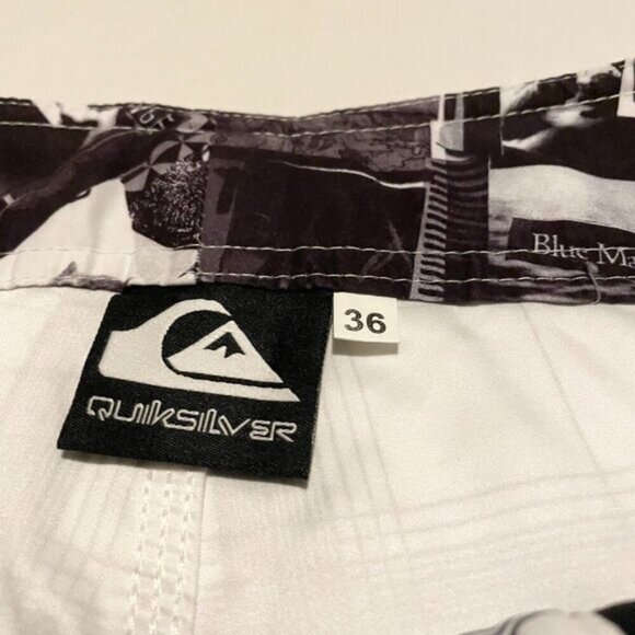 Quiksilver Swim Trunks Mens Size 36 Shorts - Picture 7 of 15